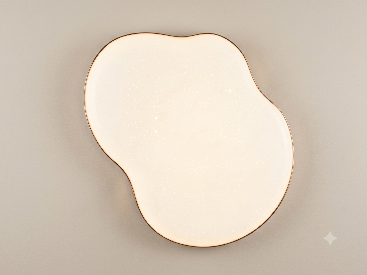 Proposed name: "Organic Cloud" lamp or "Flexible Galaxy".