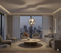 Glass Chandelier - Luxury Ceiling Light