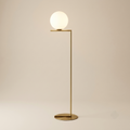 Brass crystal glass fixture base