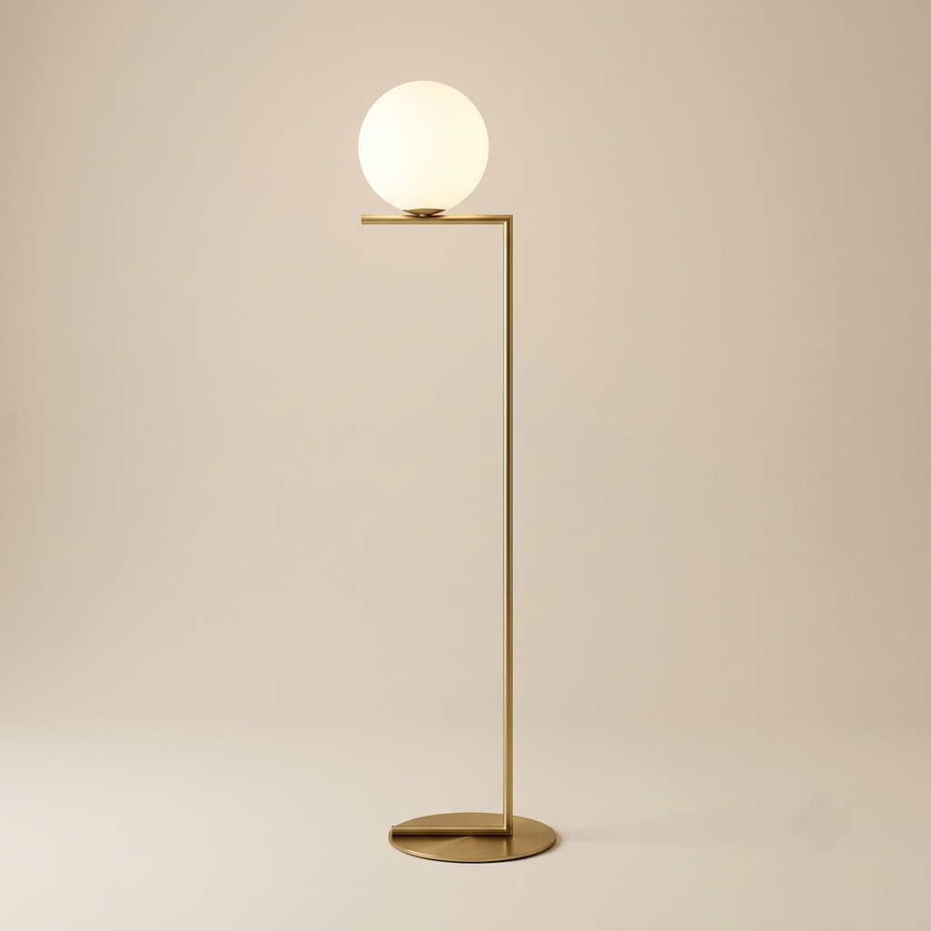 Brass crystal glass fixture base