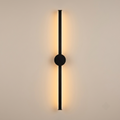 Minimalist bare-bulb pendant light fixture, black